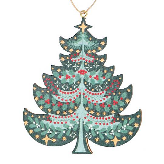 Wood Tree Dark Green, Kinfolk Alpine 10cm *ETA Nov
